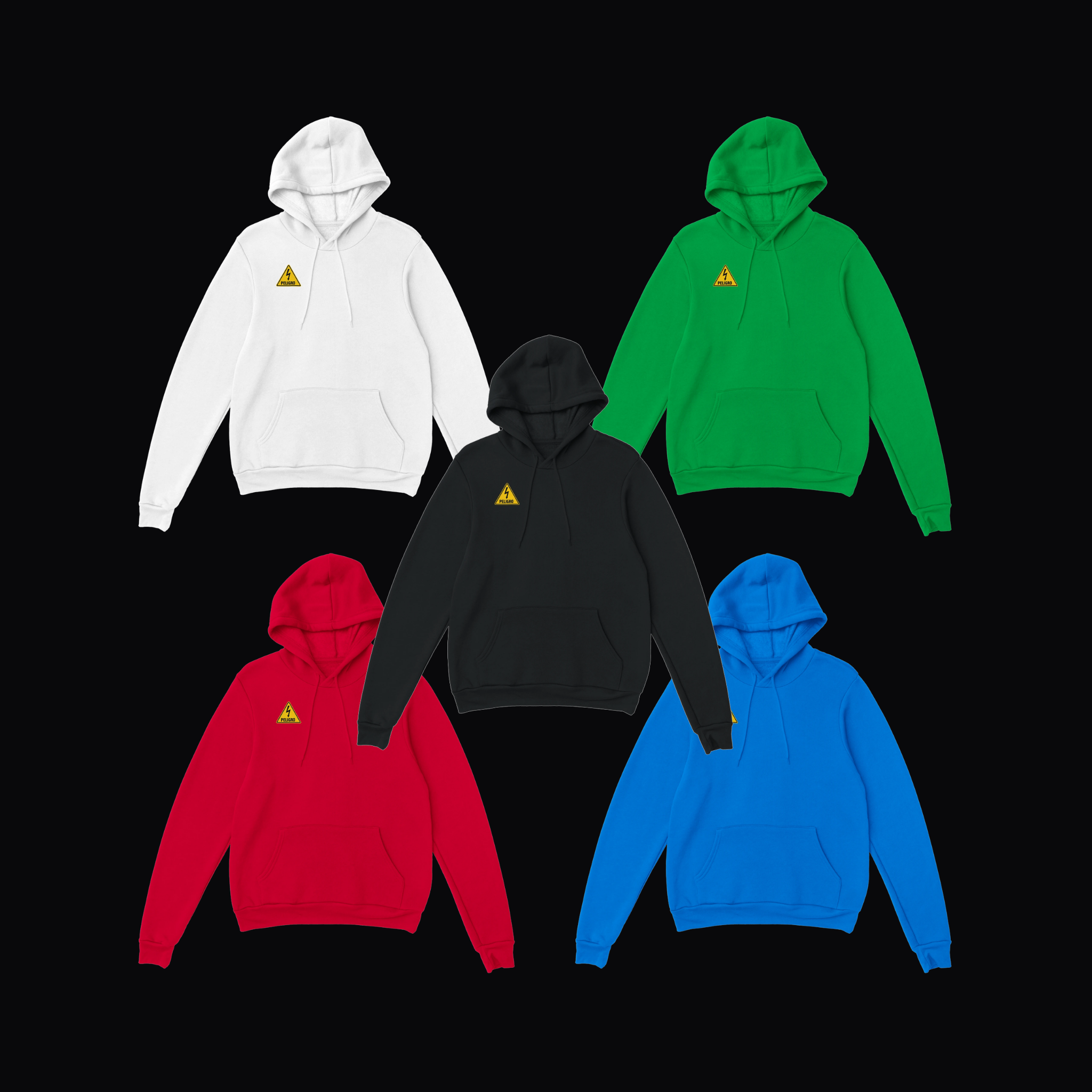 Miniatura sudadera en sus cinco colores disponibles