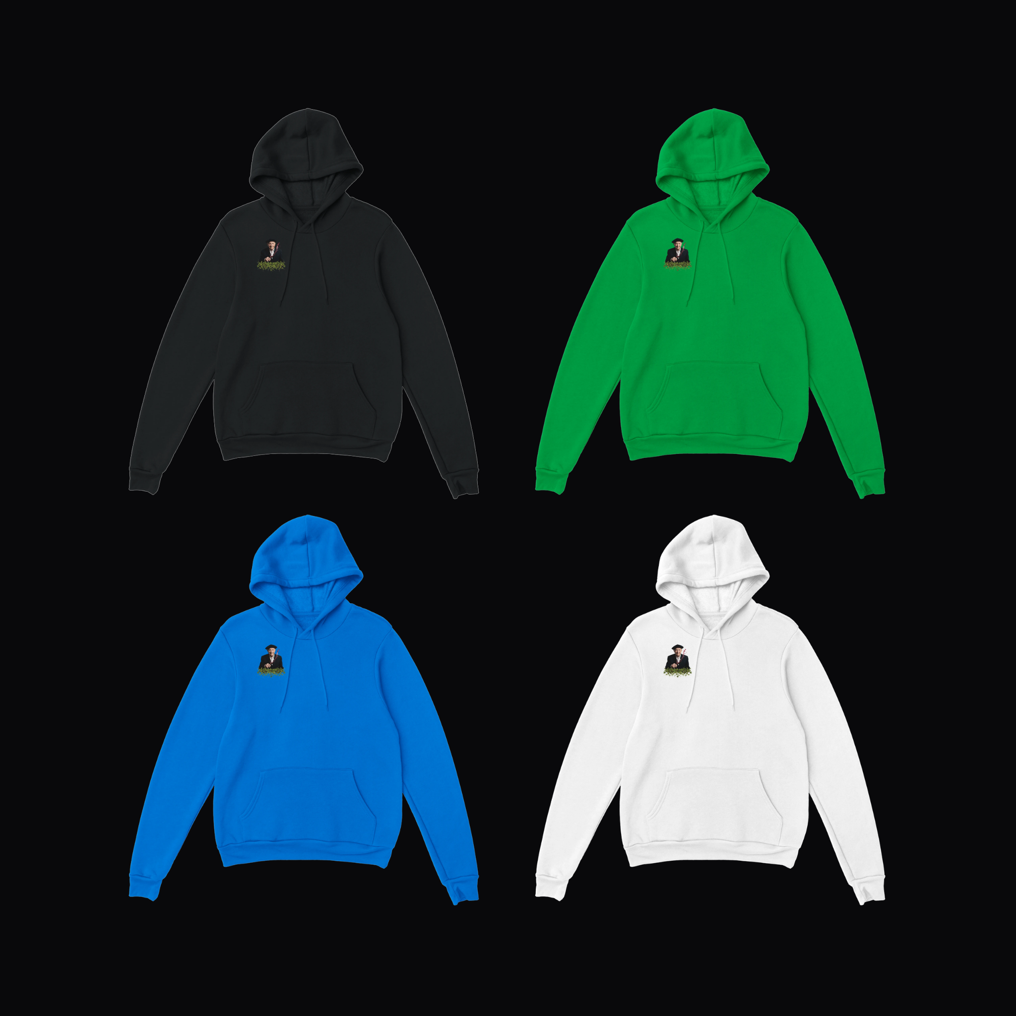 Miniatura sudadera en sus cuatro colores disponibles
